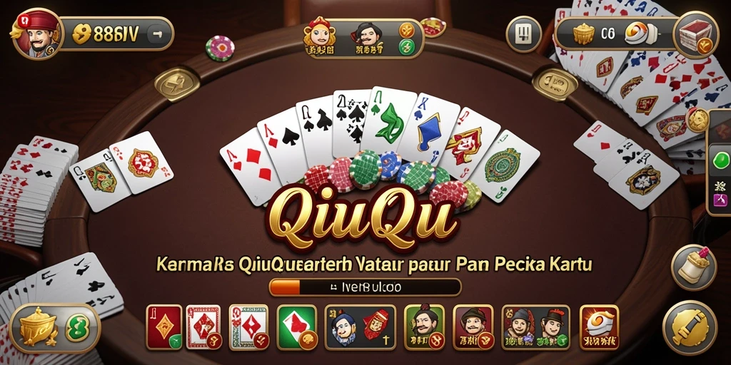 Screenshot gameplay QiuQiu yang menarik dan seru.