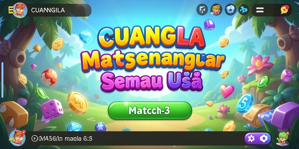 Tampilan gameplay CUANGILA yang seru dan penuh warna.