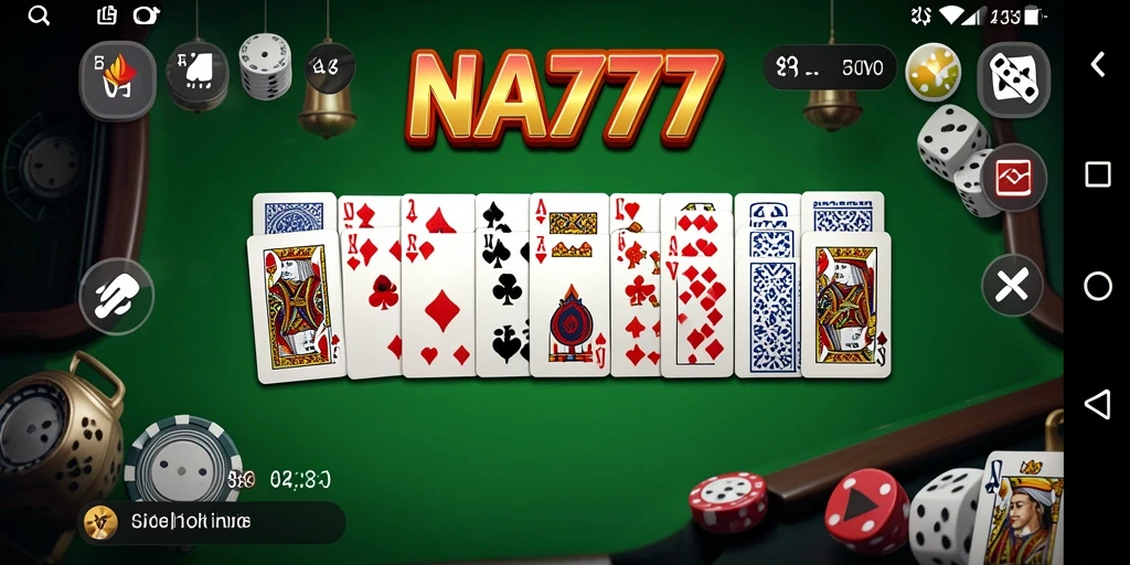 Tampilan menarik dari gameplay Domino di NA777 yang seru.