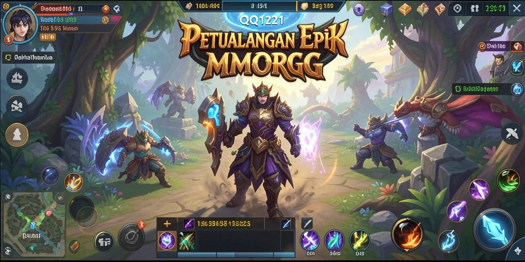 Gameplay seru dan interaksi pemain di QQ1221.
